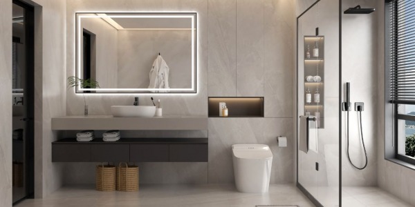 6 Secretos de Diseñadores para Combinar Plato de Ducha, Mampara y Mueble sin Fallar