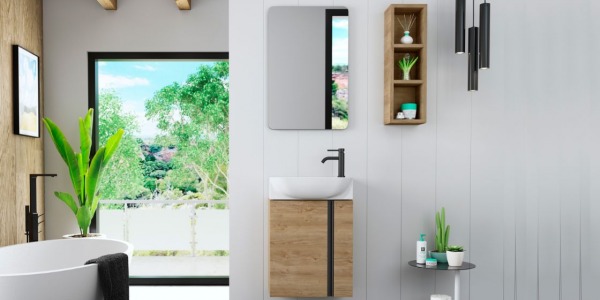 Muebles de baño de fondo reducido: ¿Cuánto espacio ganas realmente?